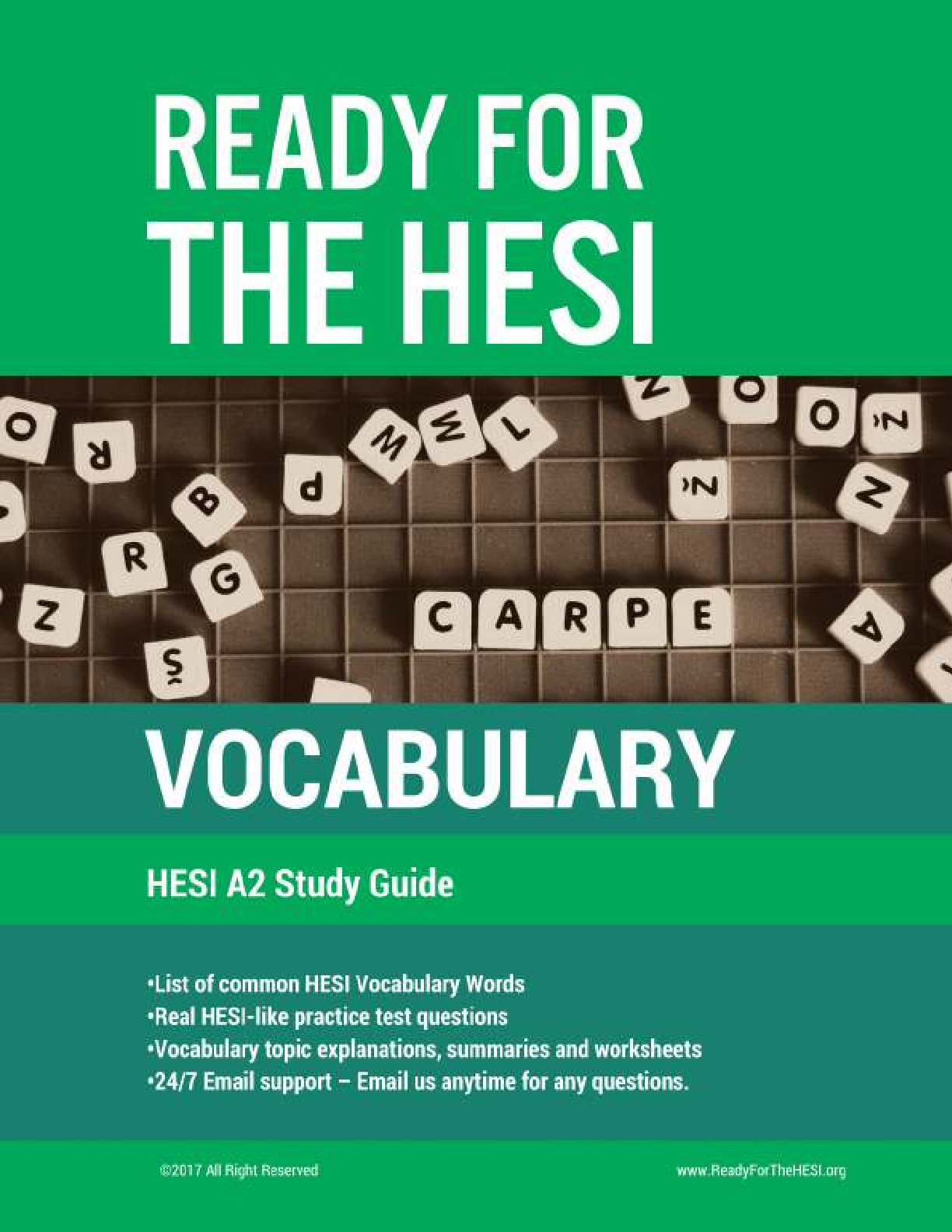 HESI A2 Vocabulary Study Guide